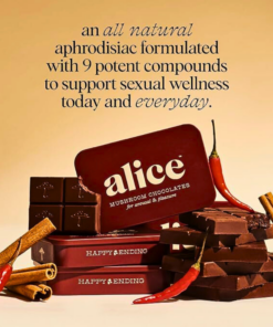 Buy Alice Mushrooms Chocolate Happy Ending – 2 Tins (32 Doses)