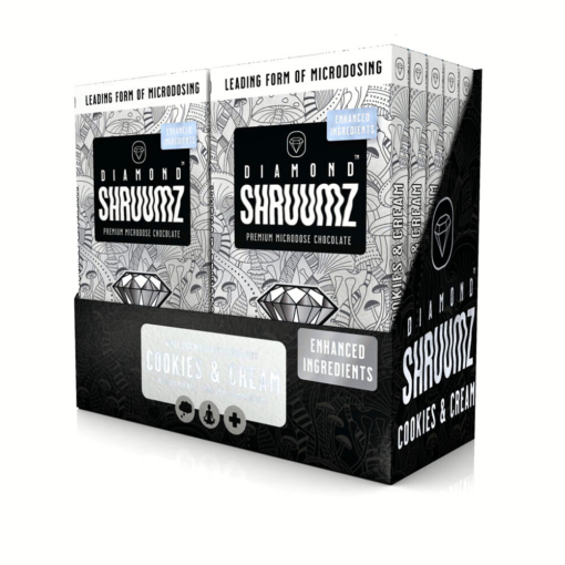 Buy Diamond Shruumz Cookies & Cream Chocolate Bar 1pk