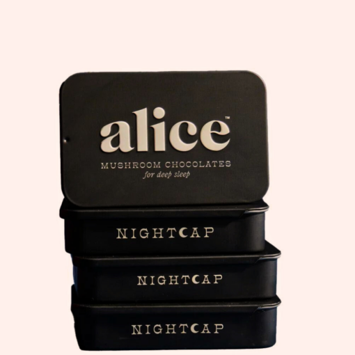 Buy Alice Mushrooms NightCap – 1 Tin (16 Doses)