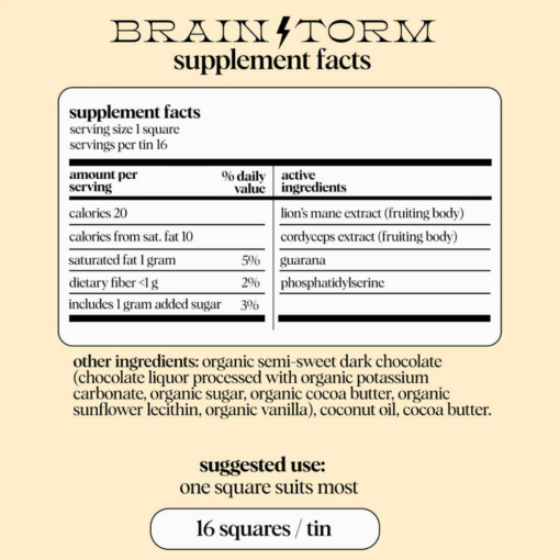 Buy Alice Mushrooms – Brainstorm Chocolate For Sharp Focus