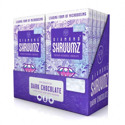 Buy Diamond Shruumz Dark Chocolate Chocolate Bar 10pk