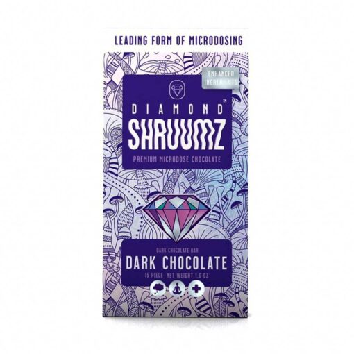 Buy Diamond Shruumz Dark Chocolate Mushroom Bar 1pk