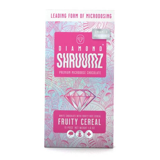 Buy Diamond Shruumz Fruity Cereal Chocolate Bar 1pk