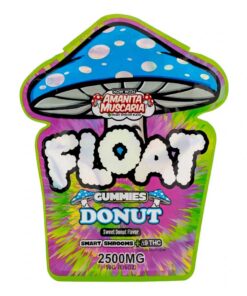 Buy Donut Float Amanita Mushroom Gummies 2500mg