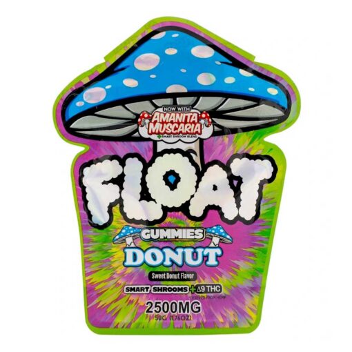 Buy Donut Float Amanita Mushroom Gummies 2500mg