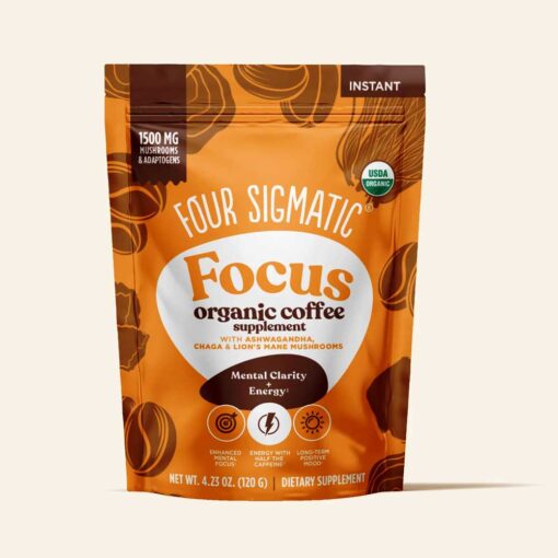 Buy Four Sigmatic Instant Focus Organic Coffee