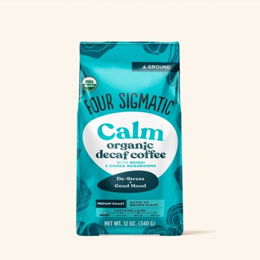 Buy Four Sigmatic Organic Calm Decaf Ground Coffee