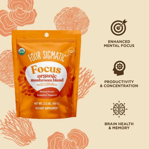 Buy Four Sigmatic Organic Focus Mushroom Blend