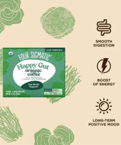 Buy Four Sigmatic Organic Happy Gut Coffee Pods Box – 24 count