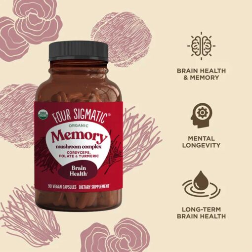 Buy Four Sigmatic Organic Memory Mushroom Complex Capsules