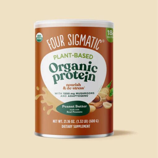 Buy Four Sigmatic Organic Peanut Butter Plant-based Protein