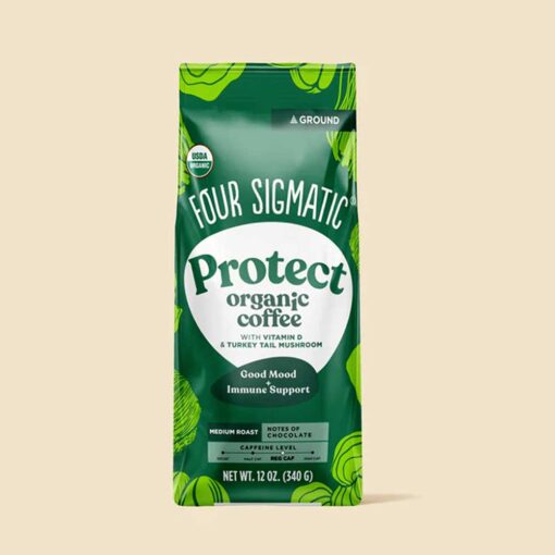 Buy Four Sigmatic Organic Protect Ground Coffee Bag