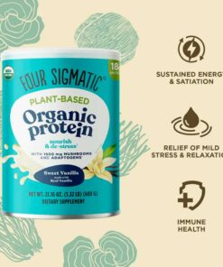 Buy Four Sigmatic Organic Sweet Vanilla Plant-based Protein