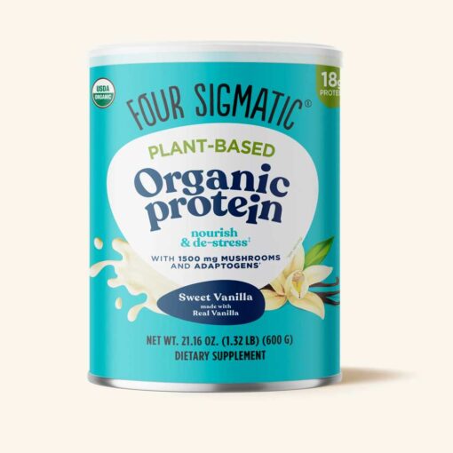 Buy Four Sigmatic Organic Sweet Vanilla Plant-based Protein