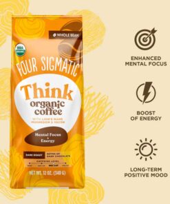 Buy Four Sigmatic Organic Think Whole Bean Coffee Bag