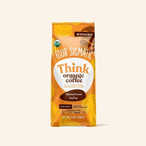 Buy Four Sigmatic Organic Think Whole Bean Coffee Bag