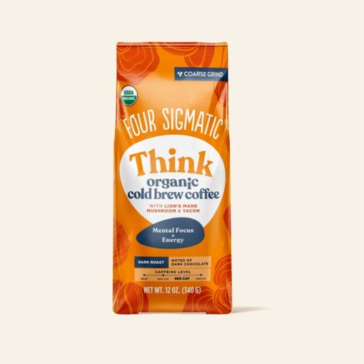 Buy Four Sigmatic Think Organic Cold Brew Ground Coffee