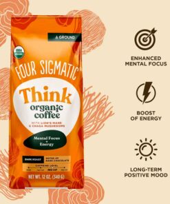 Buy Four Sigmatic Think Organic Ground Coffee