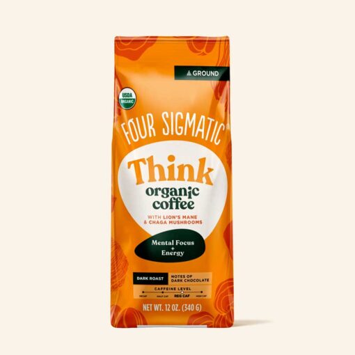 Buy Four Sigmatic Think Organic Ground Coffee