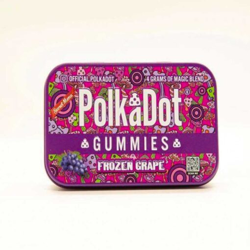 Buy Polkadot Frozen Grape Mushroom Gummies