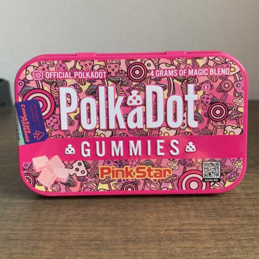 Buy Polkadot Pink Star Gummies