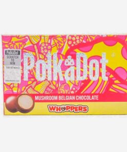 Buy Polkadot Whoppers Mushroom Belgian Chocolate Bar