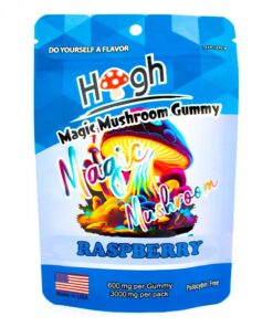 Buy Raspberry High Magic Mushroom Gummies 3000mg