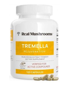 Buy Real Mushroom Organic Tremella Extract Capsules