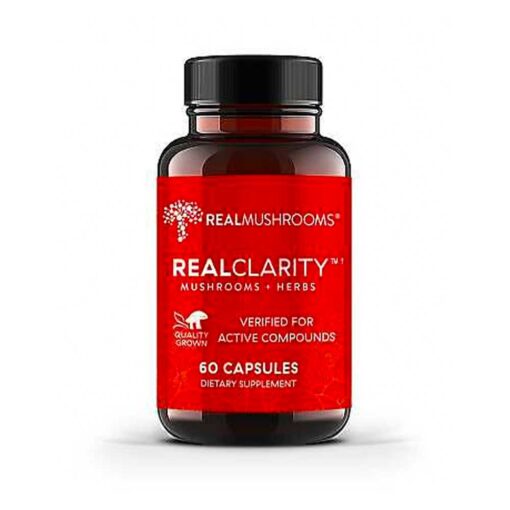 Buy RealClarity – Lion’s Mane, Ashwagandha, Rhodiola and Bacopa