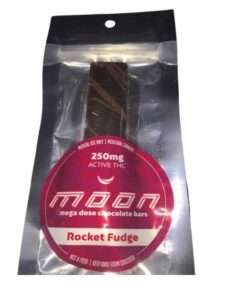 Buy Rocket Fudge Moon Bars- Mega Dose (250mg THC)