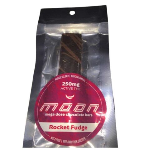 Buy Rocket Fudge Moon Bars- Mega Dose (250mg THC)