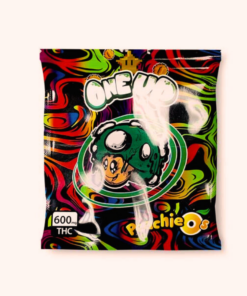 Buy One Up Gummies Peachie O’s 600mg THC