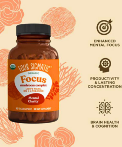 Buy Four Sigmatic Organic Focus Mushroom Complex Capsules