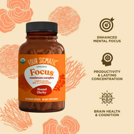 Buy Four Sigmatic Organic Focus Mushroom Complex Capsules