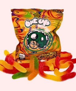 Buy One Up Gummies Sour Brite Crawlers