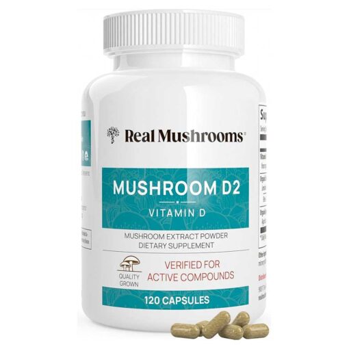 Buy Vitamin D from Organic Mushroom Capsules