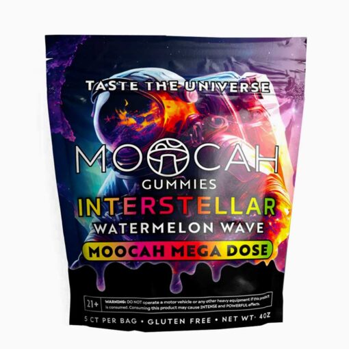 Buy Watermelon Wave Moocah Mega Dose Mushroom Gummies 5ct