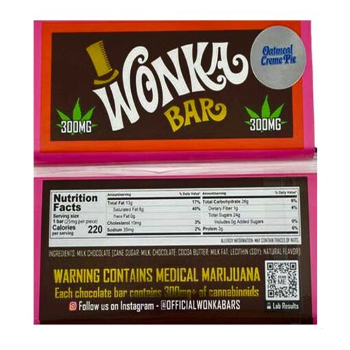 Buy Wonka Bar Oatmeal Cream Pi