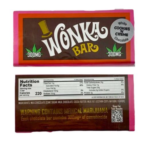 Buy Wonka Chocolate Bar – Cookies N Cream