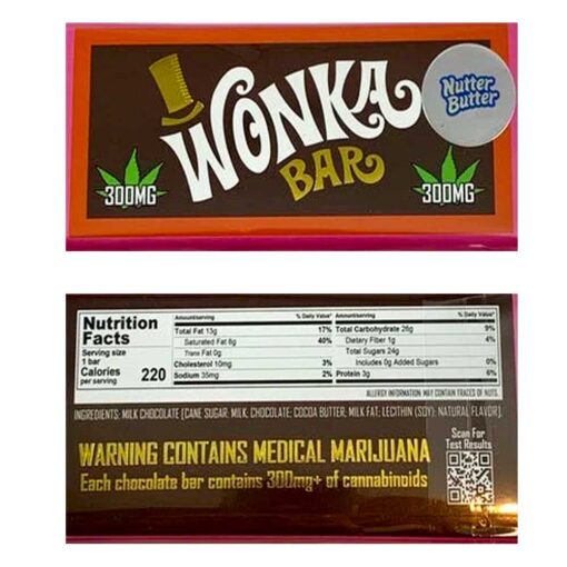 Buy Wonka Chocolate Bar – Nutter Butter